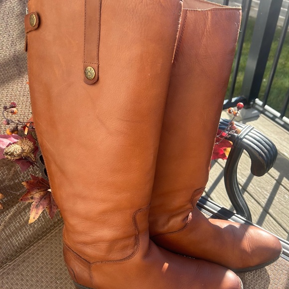 Wide calf Brown Sam Edelman boots size 8.5 - Picture 2 of 7